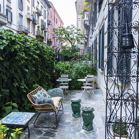 Luxury Bohemian Suite With Private Garden In Milaan Buitenkant foto